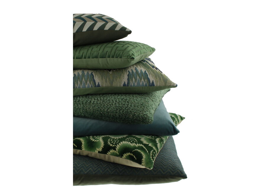 Decorative cushion Inselia Grey/Mint