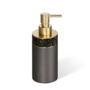 Zeepdispenser 'Rocks' - Dark metal matt / Gold matt