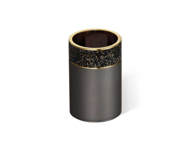 Opbergdoos Rocks - Dark metal matt / Gold matt