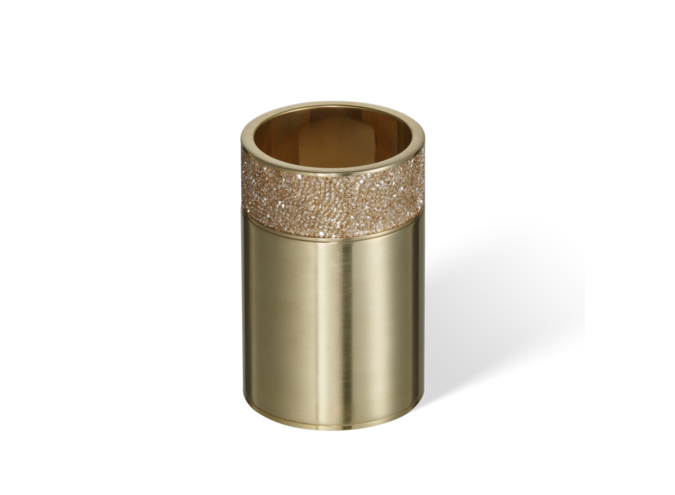 Storage box Rocks - Gold matt