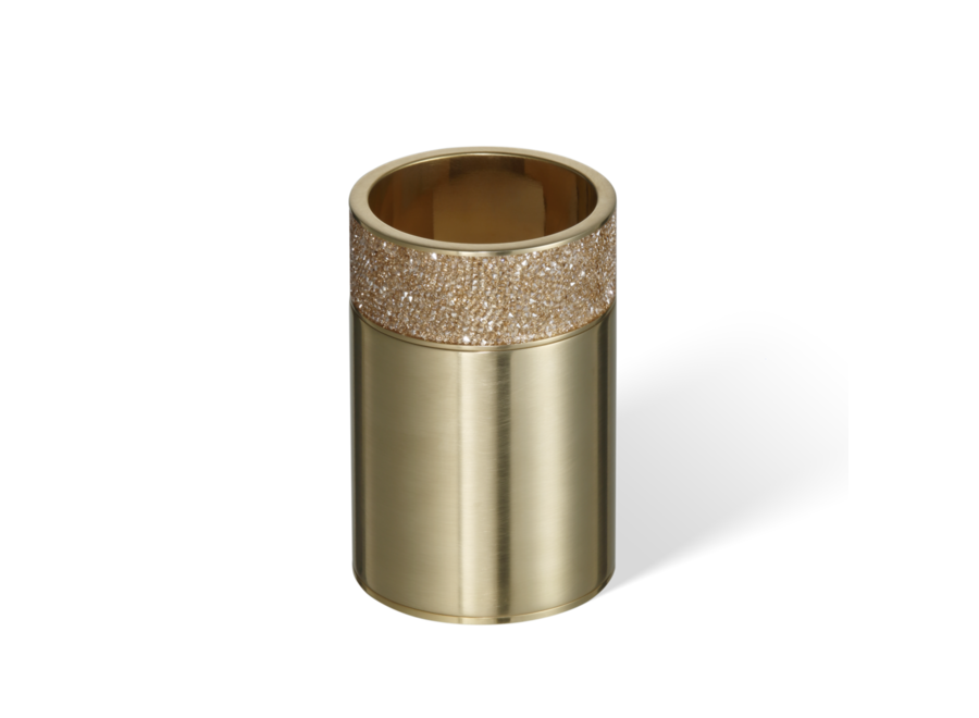 Boîte de rangement 'Rocks' - Gold matt