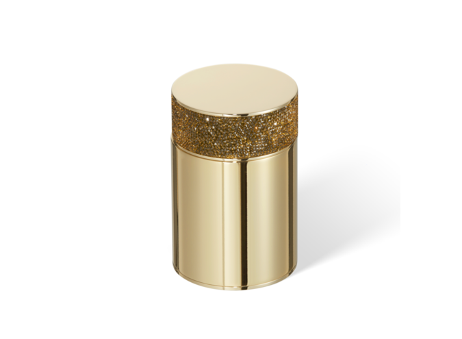 Boîte de rangement avec couvercle Rocks - Gold