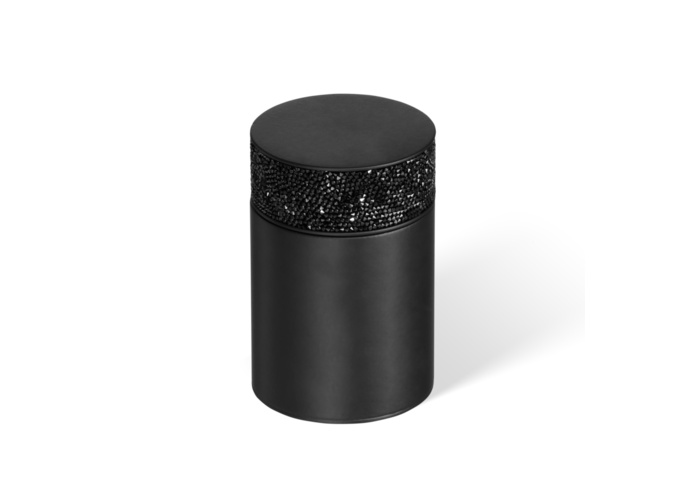 Aufbewahrungsbox mit Deckel Rocks - Black matt