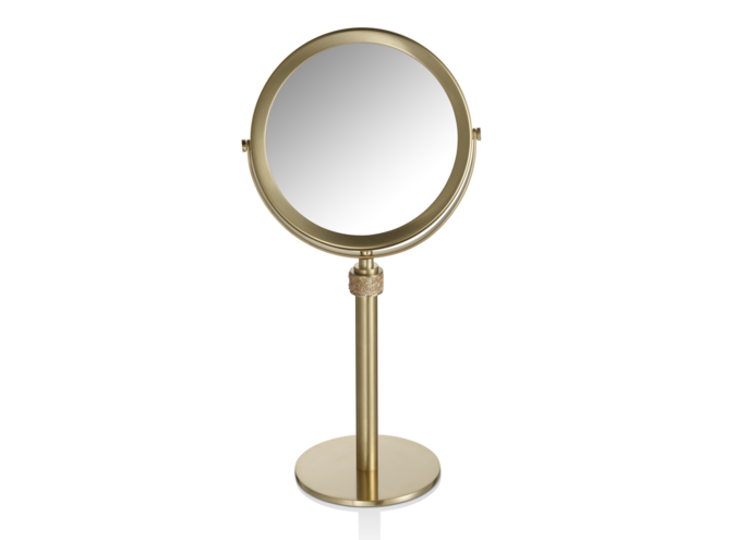 Miroir de courtoisie Rocks - Gold matt