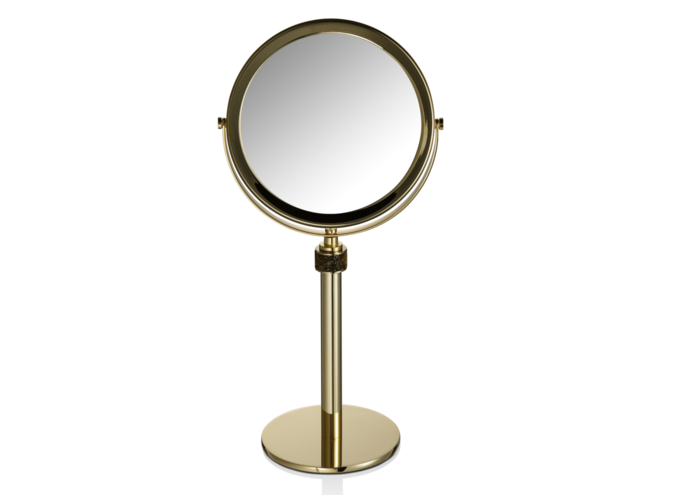 Kosmetikspiegel Rocks - Gold