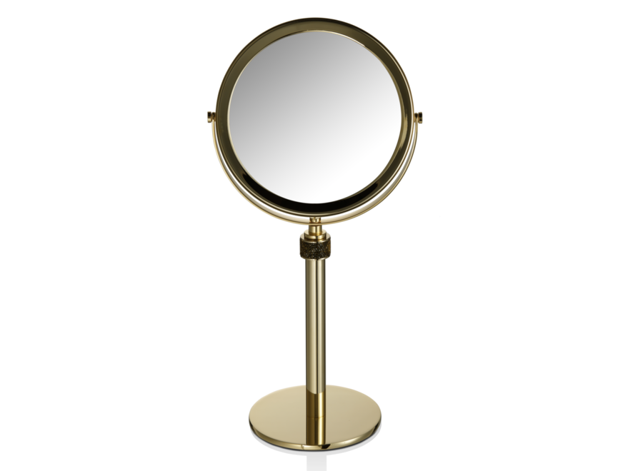 Miroir de courtoisie 'Rocks' - Gold