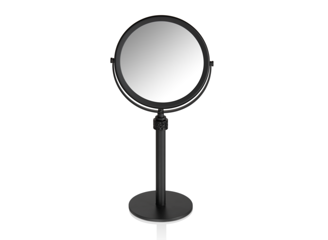 Kosmetikspiegel Rocks - Black matt