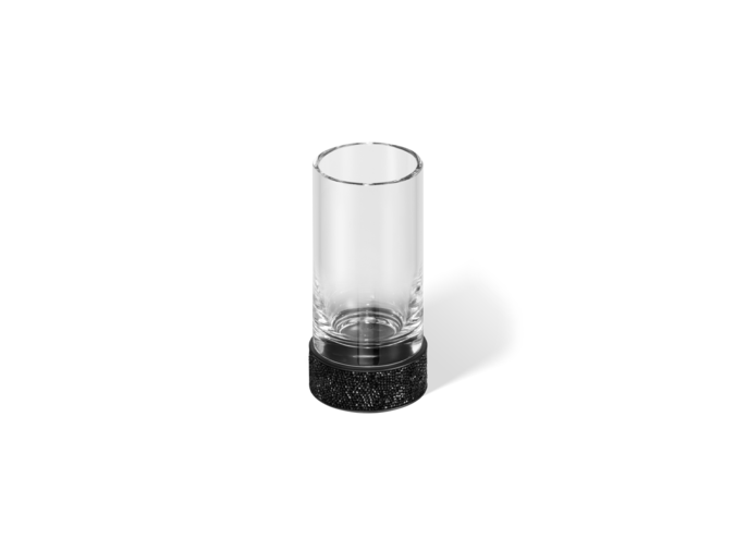 Beker Rocks -Black Matt / Clear Glass