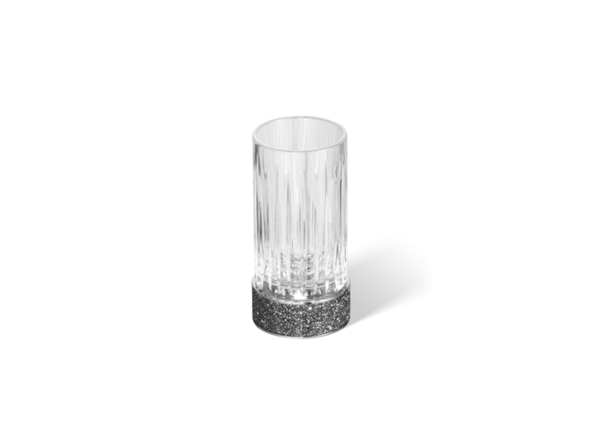 Beker Rocks - Chrome / Cut Glass