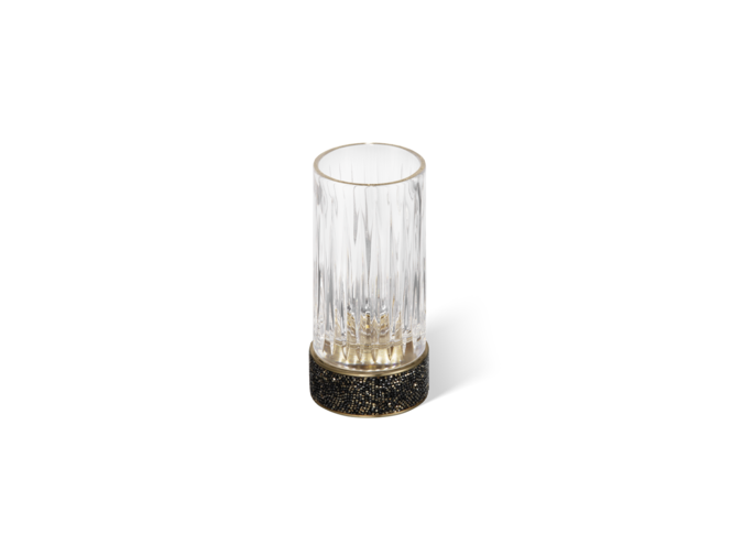 Gobelet  Rocks - Dark metal matt / Cut Glass