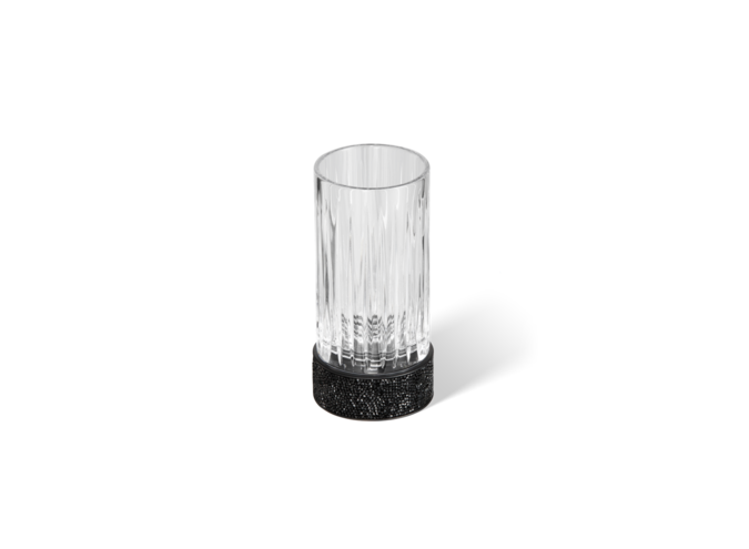 Becher Rocks - Black matt / Cut Glass