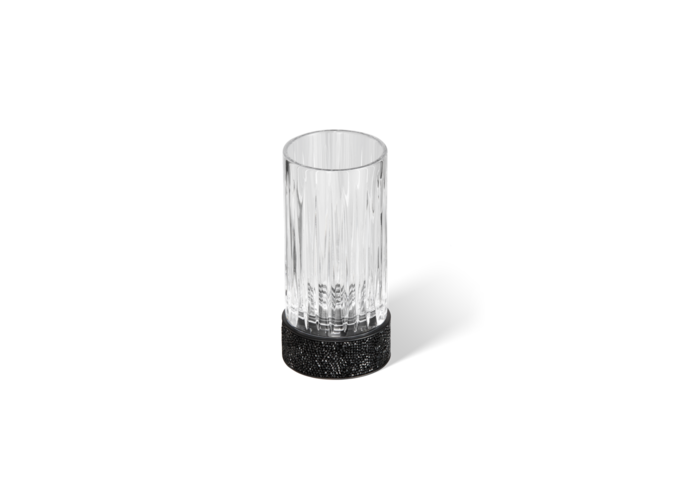 Gobelet  Rocks - Black matt / Cut Glass