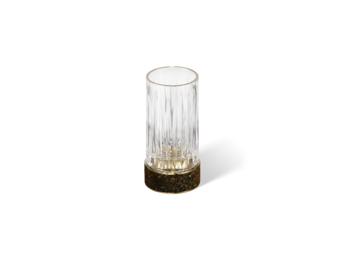Beker Rocks - Gold / Cut Glass