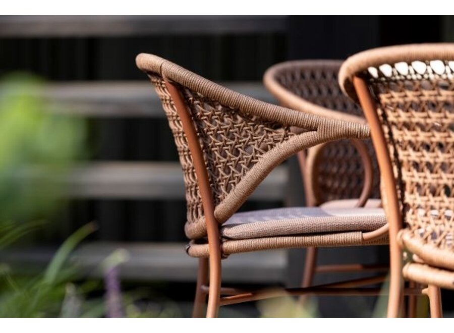 Chaise de jardin 'Elba' -  Brick