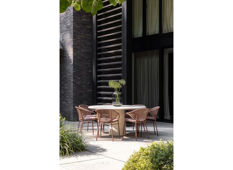 Chaise de jardin 'Elba' -  Brick
