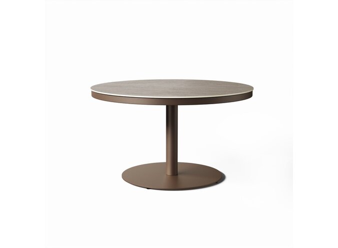 Low Dining Tafel 'Salerno' - Bronze