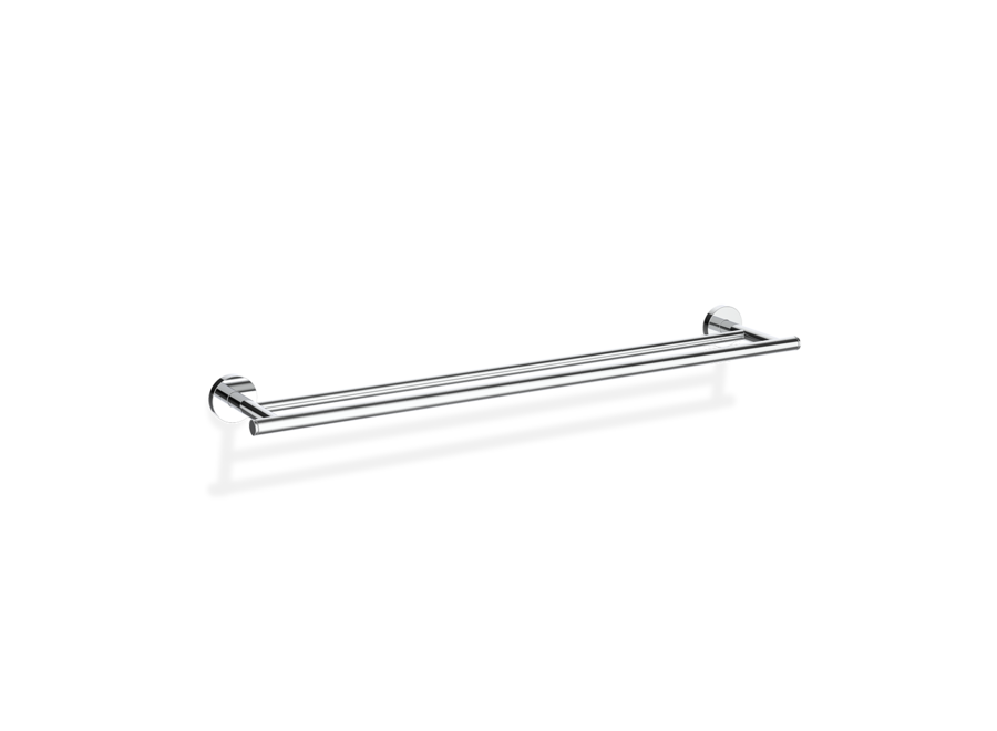 Towel rail Basic - Double - Chrome