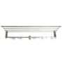 Wall coat rack 'Arini'  - Nickel