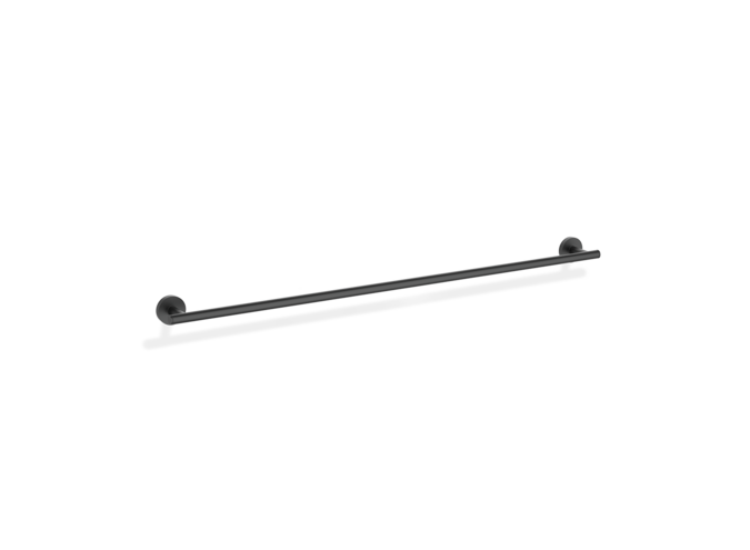 Towel rail Basic - HTE  - Black matt