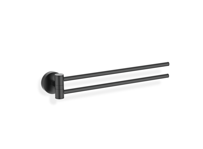 Porte serviette Basic - HTH2 - Black matt