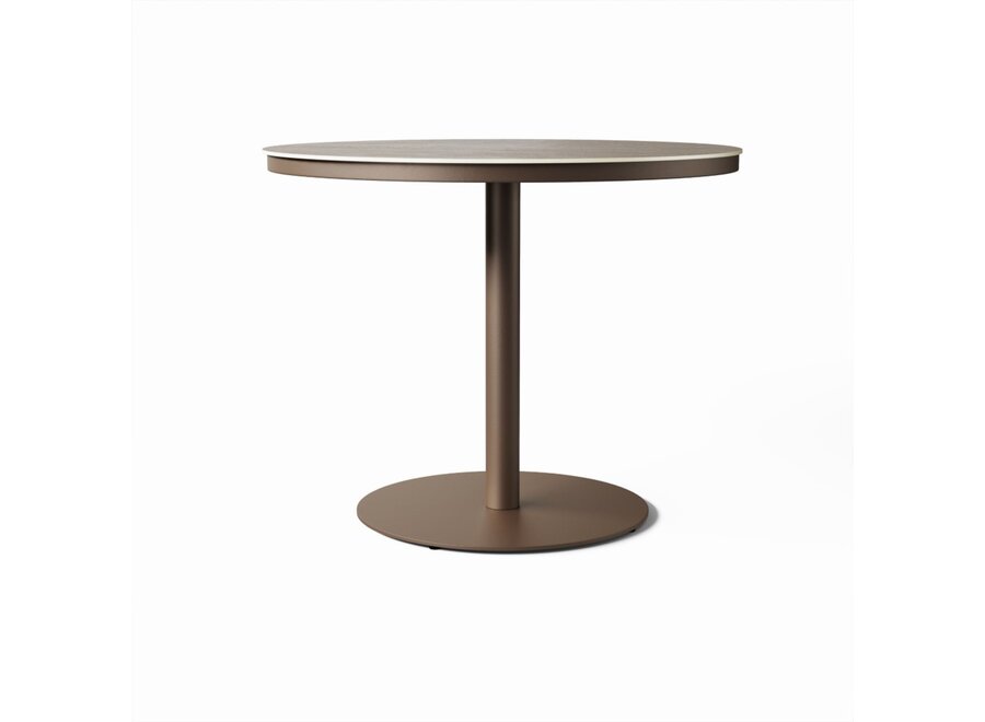 High Dining Tafel 'Salerno' - Bronze