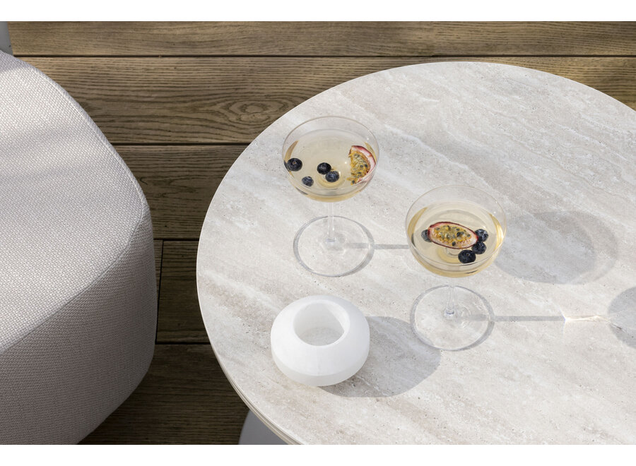 Table d'appoint 'Salerno' - Linen