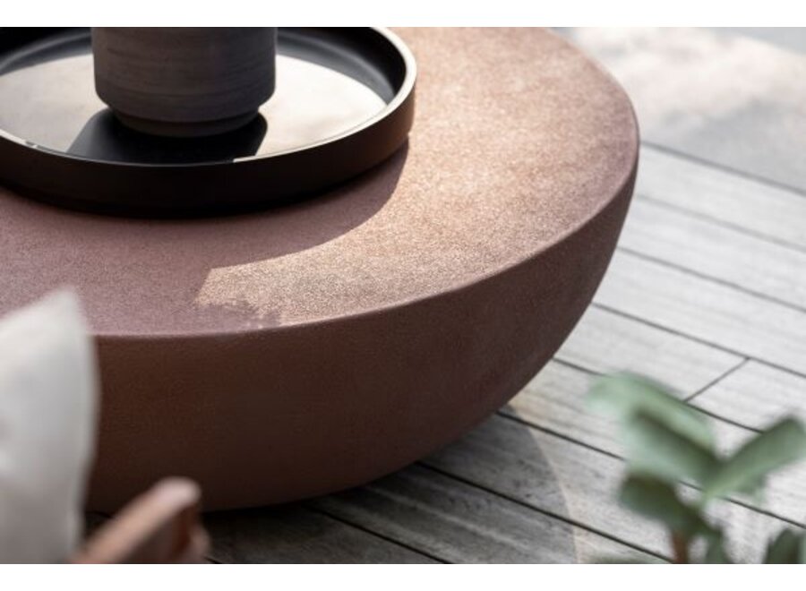 Table basse 'Alvera' - Brick - M