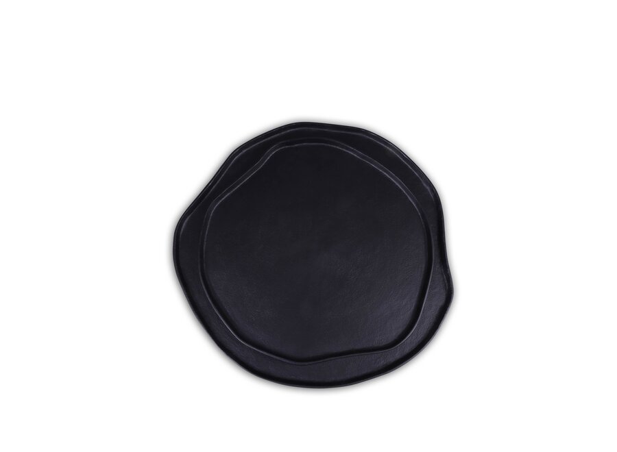 Organisches Tablett 'Ventura' - Black
