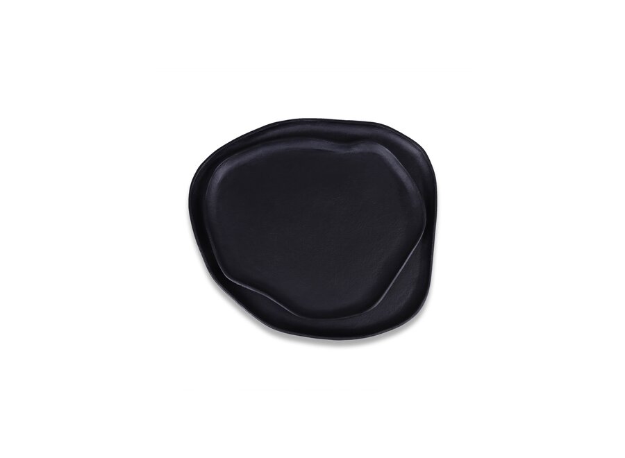 Plateau organique 'Kuna' - Black