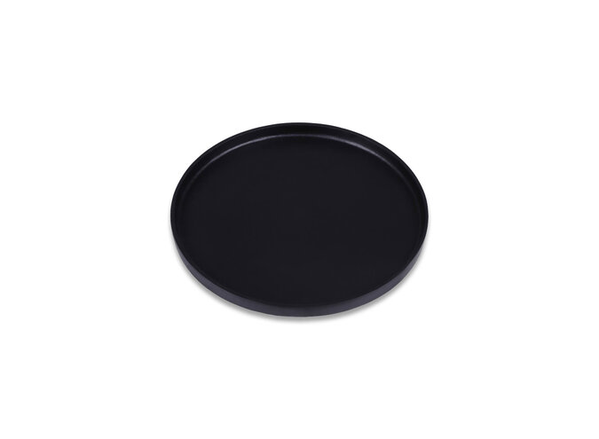 Tray 'black' - round