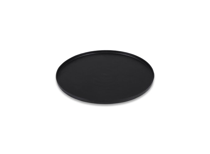 Dienblad 'black' - rond