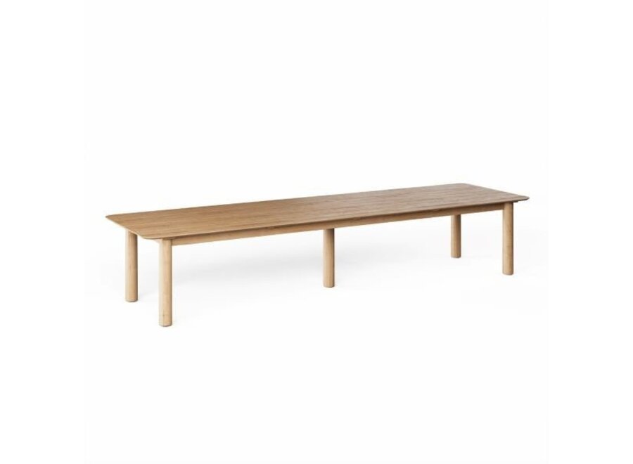 Table  à manger basse 'Palma' - 377cm - Teak