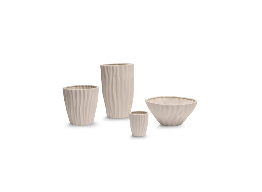 Vase 'Aponi' Sand