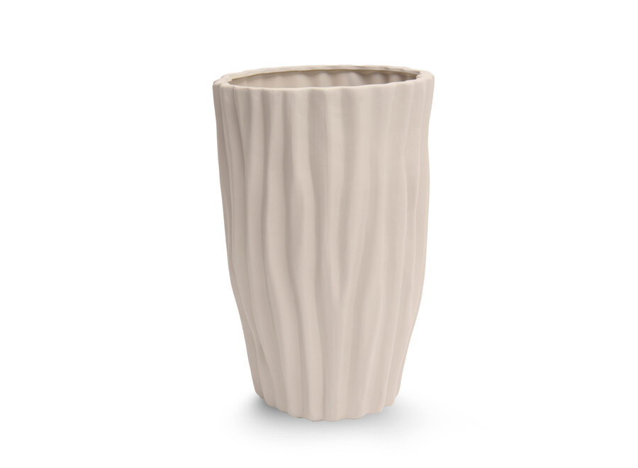 Vase 'Aponi' Sand