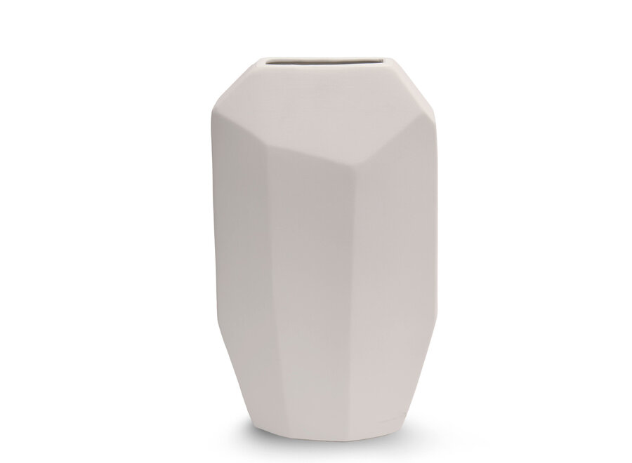 Vase 'Misko' - Grey White