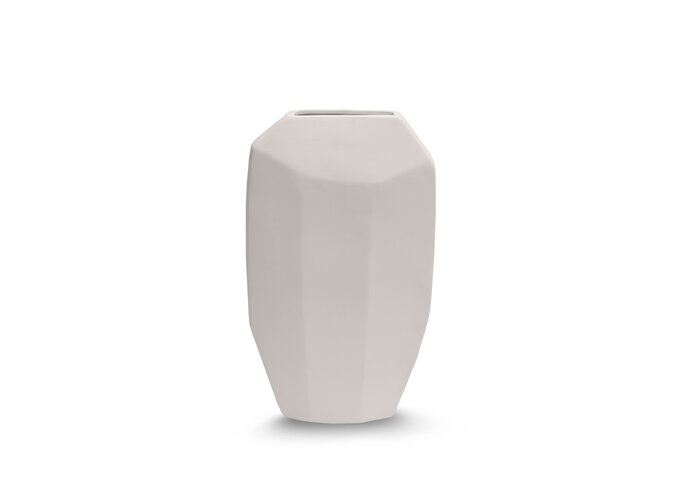 Vase 'Misko' - Grey White