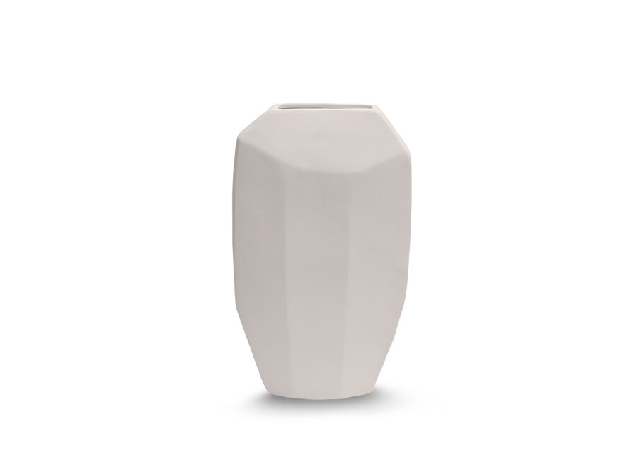 Vase 'Misko' - Grey White