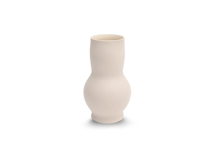 Vase 'Zenith' Sand   - L