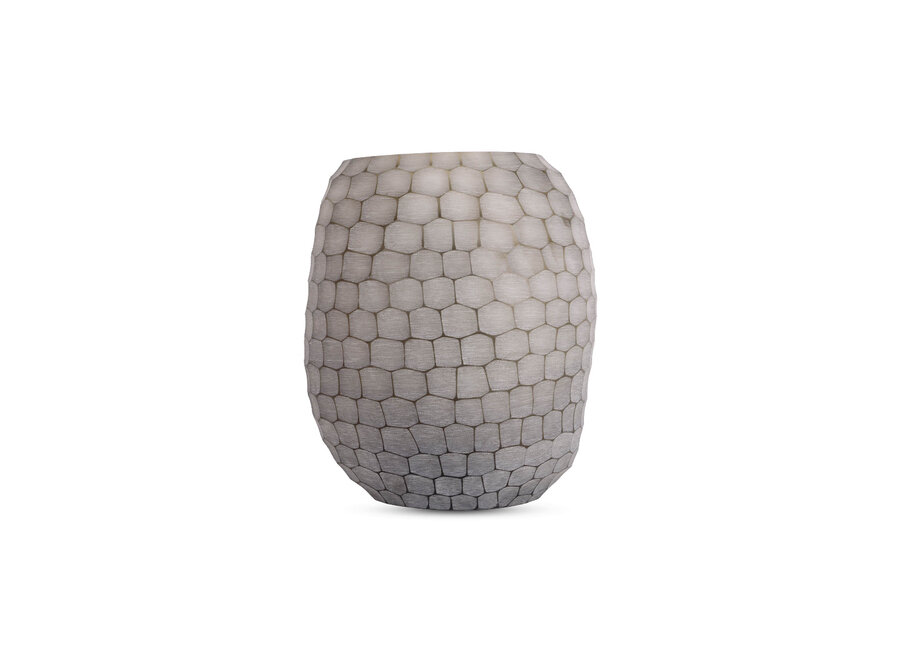 Vase 'Amazez' - smoke/grey - L