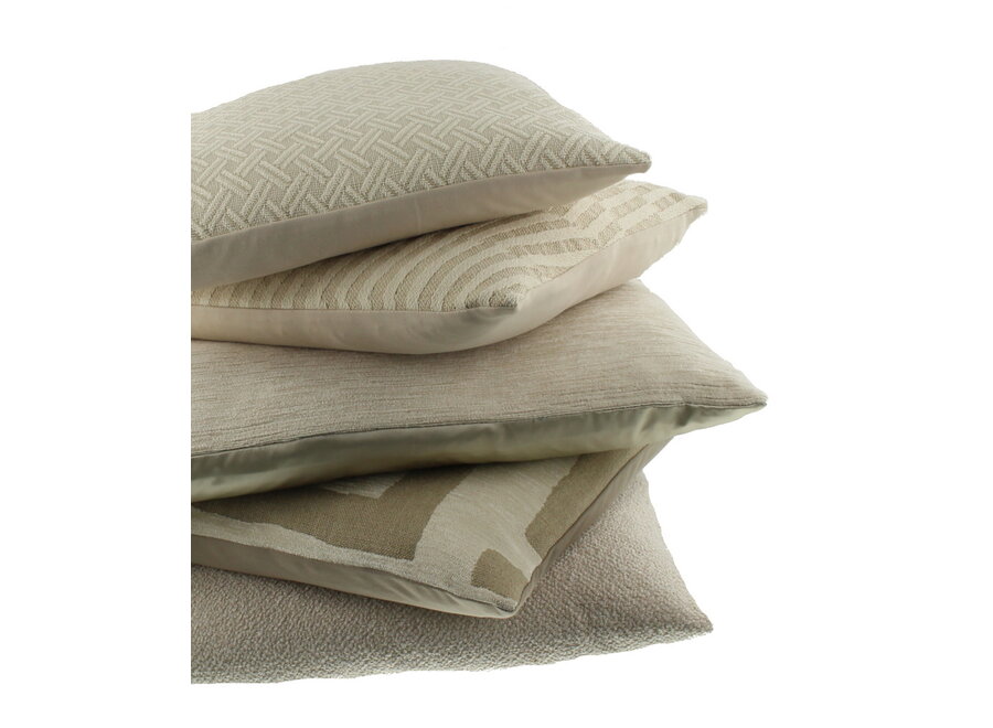 Coussin décoratif Cannas Eco Off White