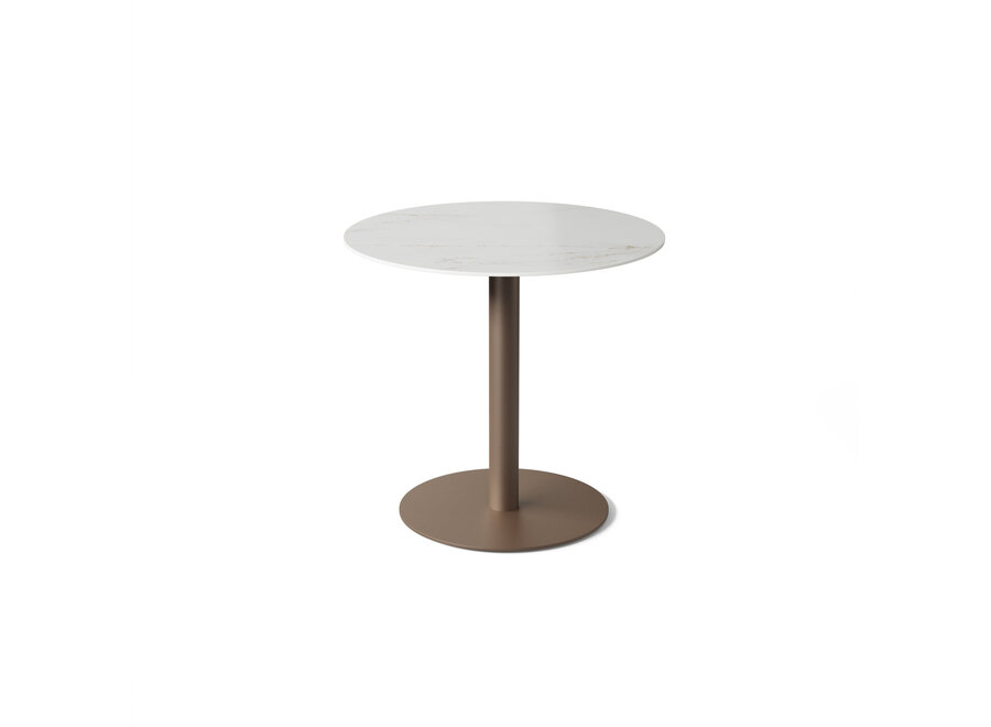 Table de jardin 'Tarente' - 80 cm - Bronze