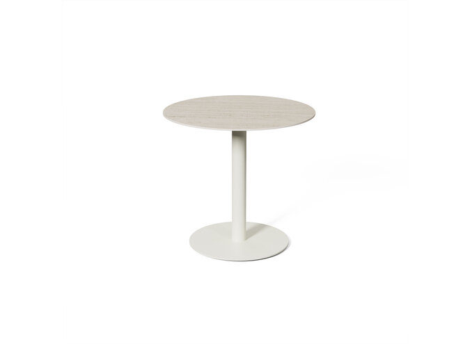 Gartentisch 'Tarente' - 80 cm - Chalk