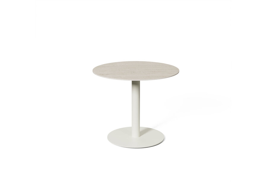 Table basse 'Tarente' - 50 cm - Chalk