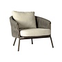 Lounge chair 'Genua' - Bronze