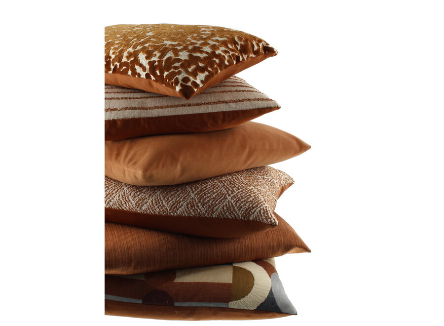 Coussin décoratif Elyse Rust