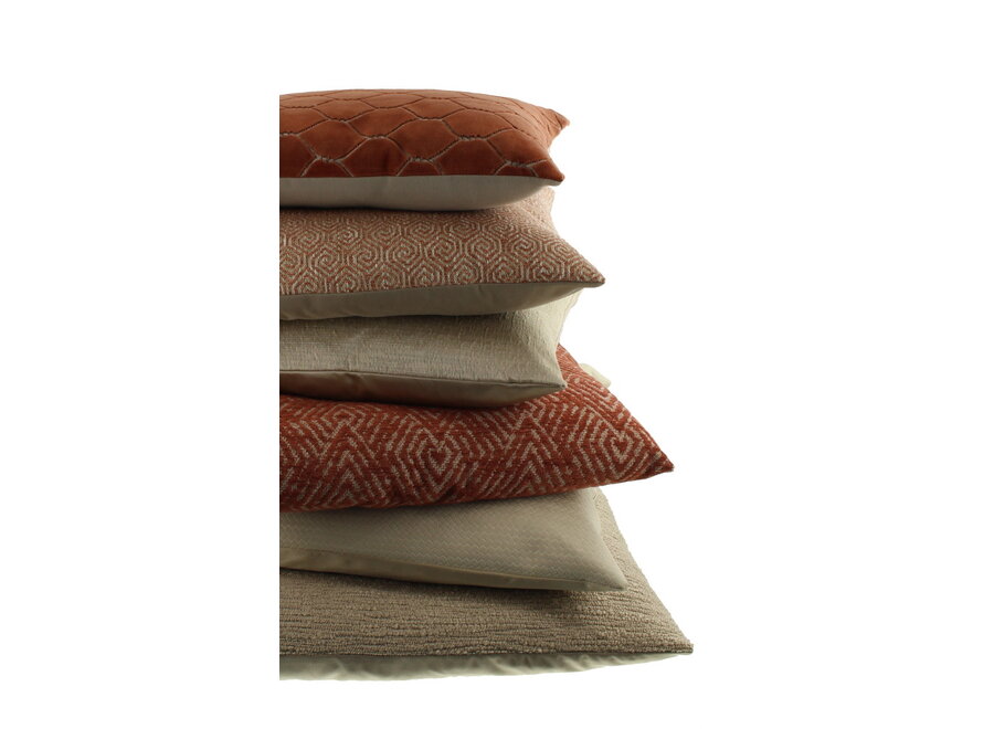 Coussin décoratif Farray Brique