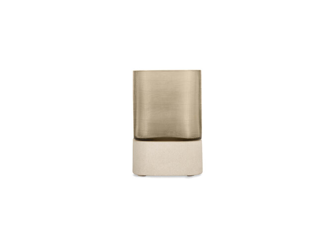 Windlicht 'Ine' - Smoke - XS