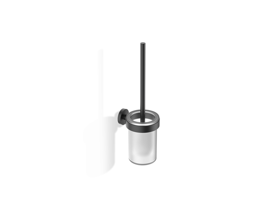 Toiletborstelset Basic - Wandbevestiging  - Black matt
