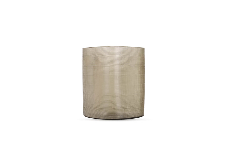 Porte-bougie 'Faro' - Smoke - M