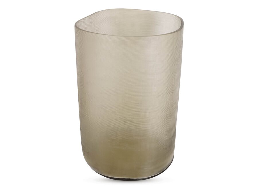 Porte-bougie 'Faro' - Smoke - L